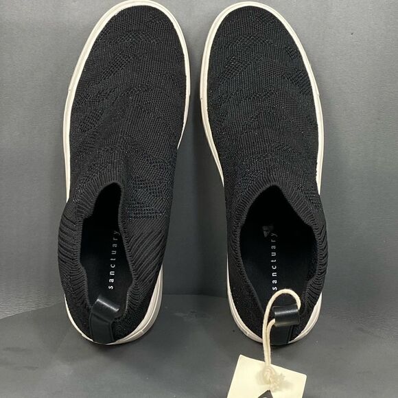 SANCTUARY Dare Black High Top Sneakers Shoes women size 9.5 (new without box) - Picture 7 of 10